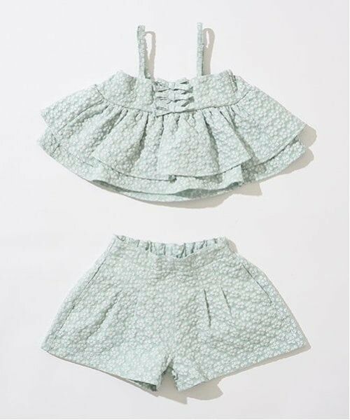 Lycee mine / リセマイン キャミソール・チューブトップ | 【セットアップ】キャミ＆ショートパンツセット | 詳細2