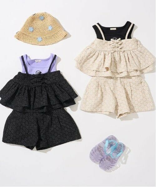 Lycee mine / リセマイン キャミソール・チューブトップ | 【セットアップ】キャミ＆ショートパンツセット | 詳細25