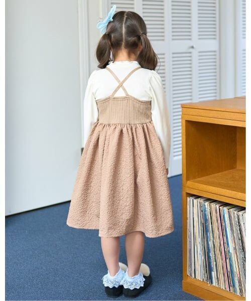 Lycee mine / リセマイン ミニ丈・ひざ丈ワンピース | フライストップス&キャミワンピースセット | 詳細23