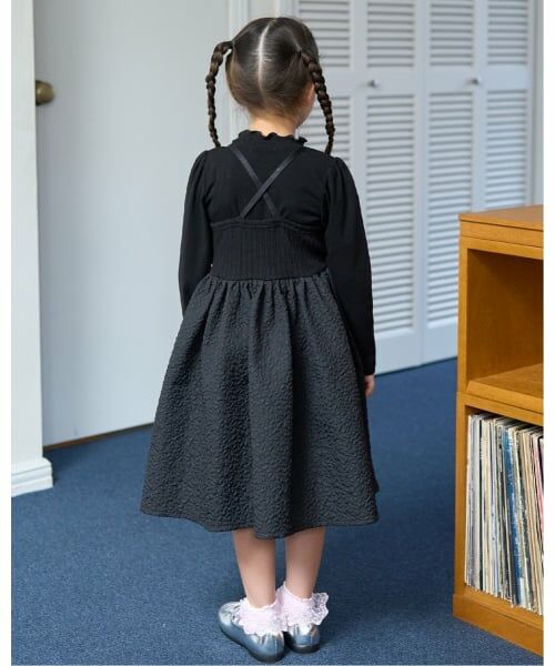 Lycee mine / リセマイン ミニ丈・ひざ丈ワンピース | フライストップス&キャミワンピースセット | 詳細26
