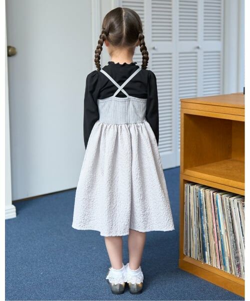 Lycee mine / リセマイン ミニ丈・ひざ丈ワンピース | フライストップス&キャミワンピースセット | 詳細28