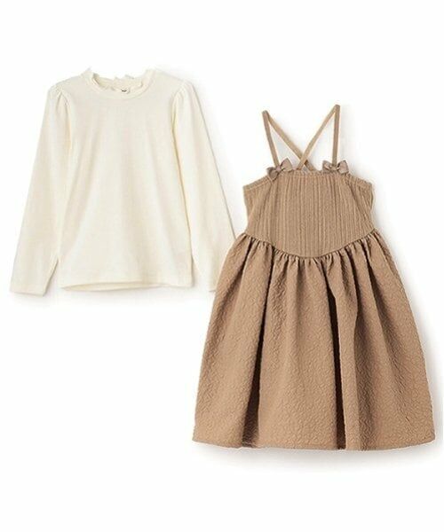 Lycee mine / リセマイン ミニ丈・ひざ丈ワンピース | フライストップス&キャミワンピースセット | 詳細6