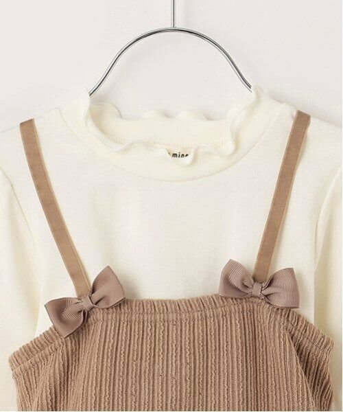 Lycee mine / リセマイン ミニ丈・ひざ丈ワンピース | フライストップス&キャミワンピースセット | 詳細7