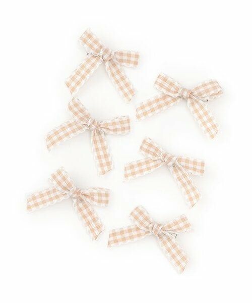 Lycee mine / リセマイン ヘアピン | チェックリボンちびヘアクリップ6Pセット | 詳細2