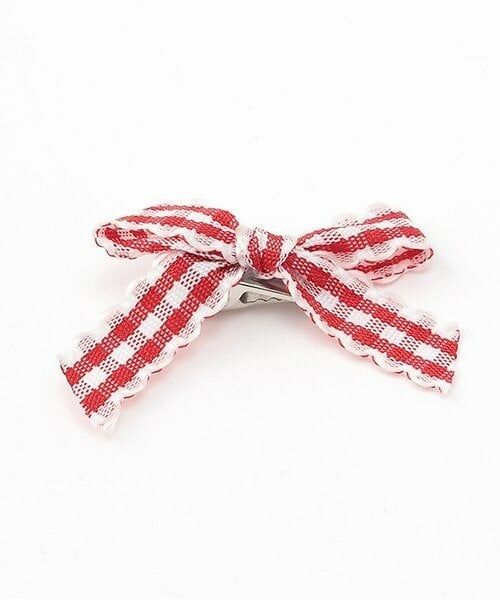 Lycee mine / リセマイン ヘアピン | チェックリボンちびヘアクリップ6Pセット | 詳細6