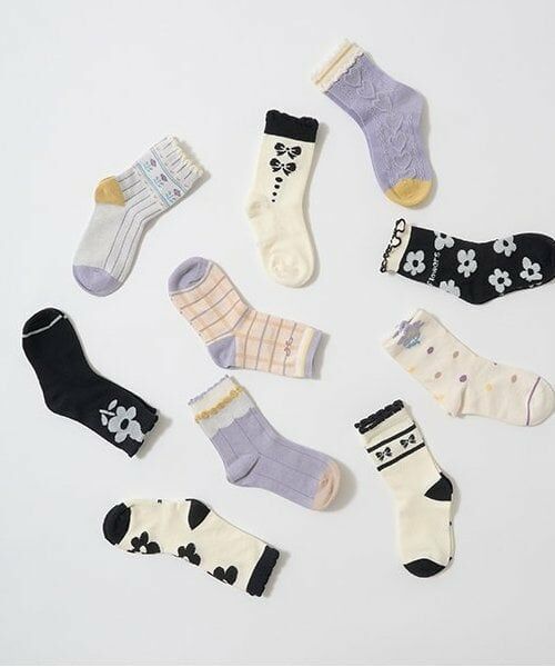 Lycee mine / リセマイン ソックス | 【大好評につき再入荷】モノトーンアソートソックス | 詳細7