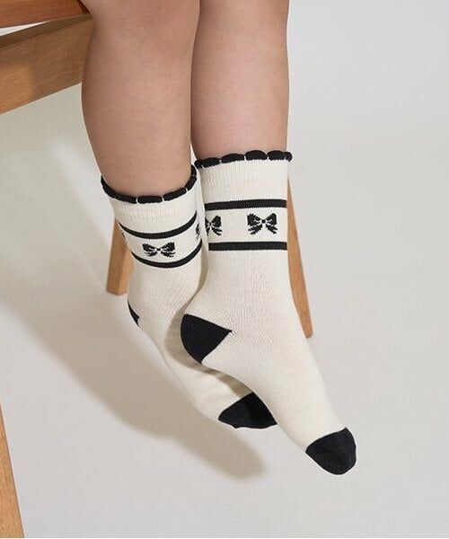 Lycee mine / リセマイン ソックス | 【大好評につき再入荷】モノトーンアソートソックス（アイボリー）