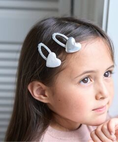 Lycee mine / リセマイン ヘアピン | キラキラハートヘアクリップ2Pセット