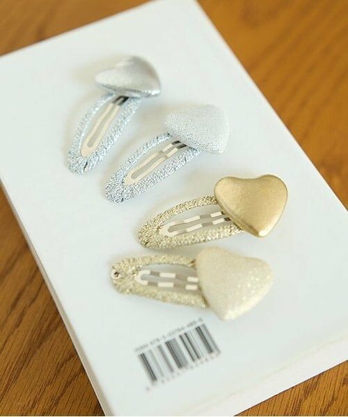 Lycee mine / リセマイン ヘアピン | キラキラハートヘアクリップ2Pセット | 詳細8