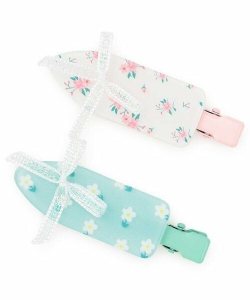 Lycee mine / リセマイン ヘアピン | アソートリボン付きヘアクリップ2Pセット | 詳細1