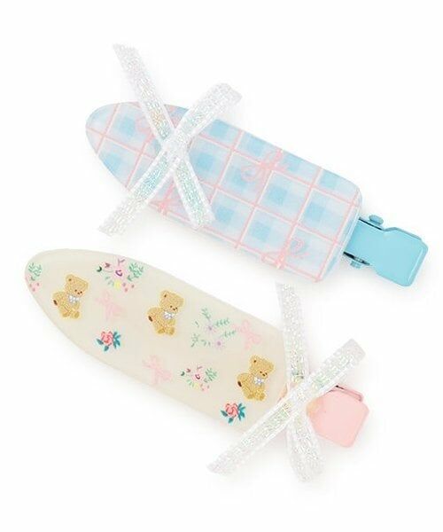 Lycee mine / リセマイン ヘアピン | アソートリボン付きヘアクリップ2Pセット | 詳細2