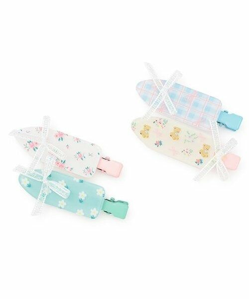 Lycee mine / リセマイン ヘアピン | アソートリボン付きヘアクリップ2Pセット | 詳細7