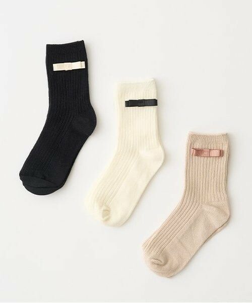 Lycee mine / リセマイン ソックス | リボン付きソックス | 詳細1