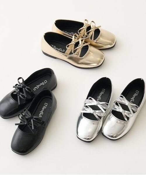 Lycee mine / リセマイン パンプス | ダブルリボンバレエシューズ | 詳細12