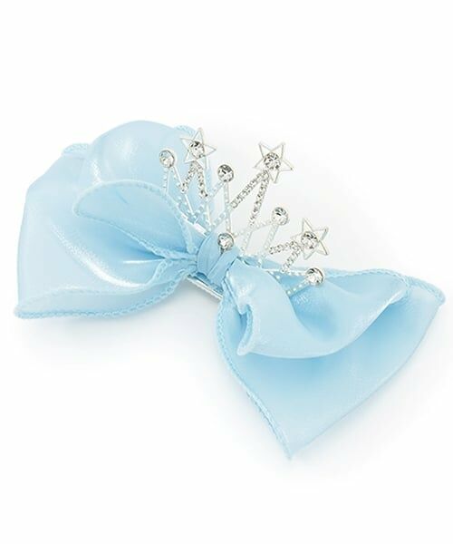 Lycee mine / リセマイン ヘアピン | ビッグリボンティアラ付きヘアクリップ | 詳細3