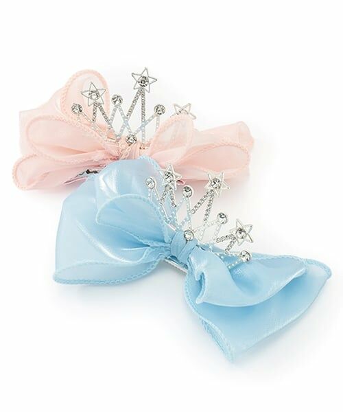 Lycee mine / リセマイン ヘアピン | ビッグリボンティアラ付きヘアクリップ | 詳細7