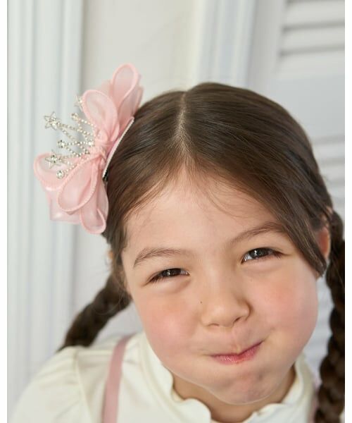 Lycee mine / リセマイン ヘアピン | ビッグリボンティアラ付きヘアクリップ | 詳細9