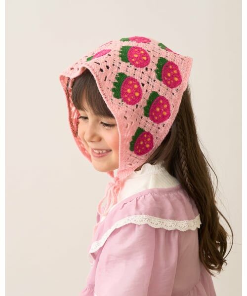 Lycee mine / リセマイン カチューシャ・カチューム・その他 | アソートクロシェバブーシュカ（ピンク）