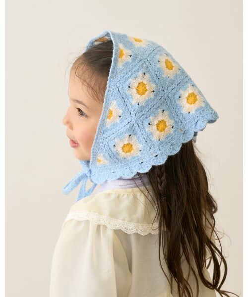 Lycee mine / リセマイン カチューシャ・カチューム・その他 | アソートクロシェバブーシュカ（サックス）