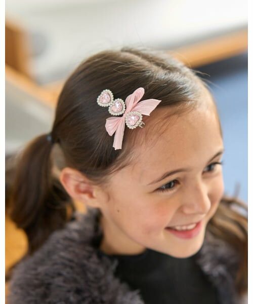 Lycee mine / リセマイン ヘアピン | リボン付きキラキラヘアクリップ | 詳細12