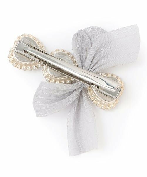 Lycee mine / リセマイン ヘアピン | リボン付きキラキラヘアクリップ | 詳細4