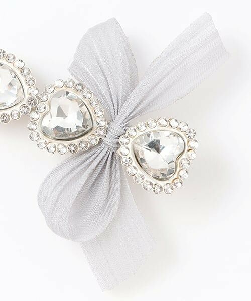 Lycee mine / リセマイン ヘアピン | リボン付きキラキラヘアクリップ | 詳細7