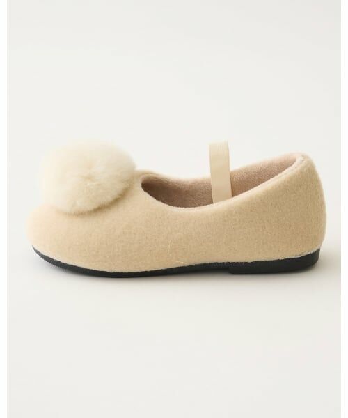 Lycee mine / リセマイン ビジネス・ドレスシューズ | ファー梵天付きバレエシューズ | 詳細6