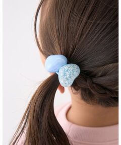 Lycee mine / リセマイン ヘアゴム・シュシュ | 【Lycee mine バレエシリーズ】ラメハートヘアゴム2Pセット