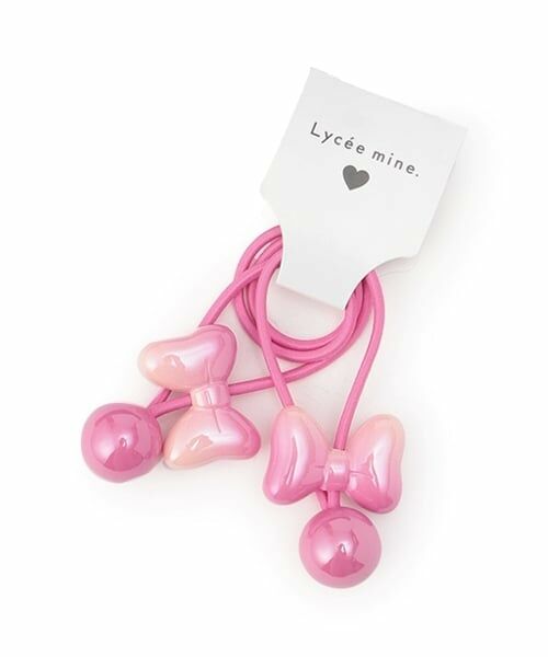 Lycee mine / リセマイン ヘアゴム・シュシュ | 【Lycee mine バレエシリーズ】グラデーションリボンヘアゴム2Pセット | 詳細1