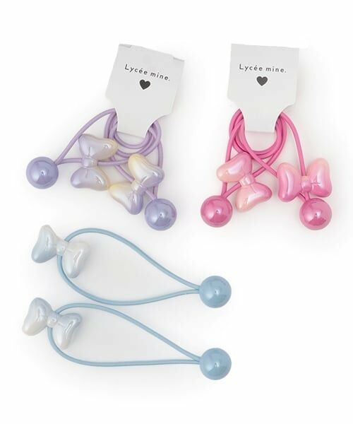 Lycee mine / リセマイン ヘアゴム・シュシュ | 【Lycee mine バレエシリーズ】グラデーションリボンヘアゴム2Pセット | 詳細7