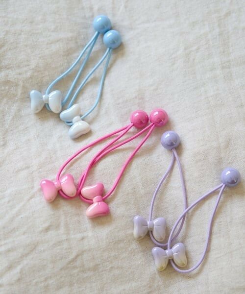 Lycee mine / リセマイン ヘアゴム・シュシュ | 【Lycee mine バレエシリーズ】グラデーションリボンヘアゴム2Pセット | 詳細8