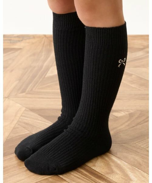 Lycee mine / リセマイン ソックス | 【大好評につき再入荷】【Lycee mine バレエシリーズ】リボン刺しゅうハイソックス | 詳細10