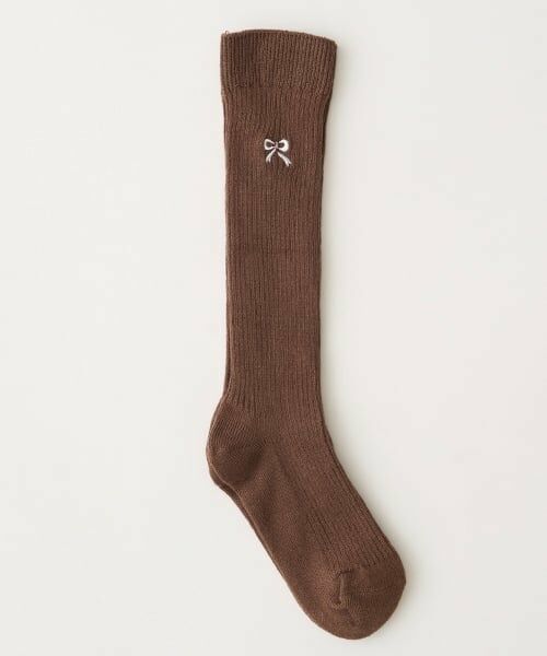 Lycee mine / リセマイン ソックス | 【大好評につき再入荷】【Lycee mine バレエシリーズ】リボン刺しゅうハイソックス | 詳細4