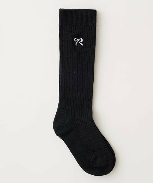 Lycee mine / リセマイン ソックス | 【大好評につき再入荷】【Lycee mine バレエシリーズ】リボン刺しゅうハイソックス | 詳細5