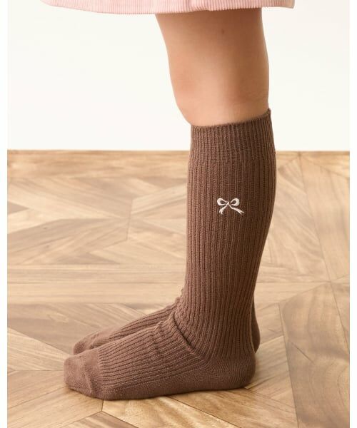 Lycee mine / リセマイン ソックス | 【大好評につき再入荷】【Lycee mine バレエシリーズ】リボン刺しゅうハイソックス | 詳細8