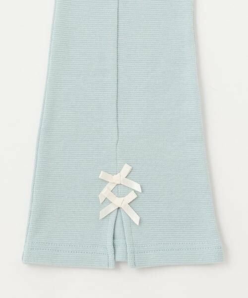 Lycee mine / リセマイン その他パンツ | 【ともパン】【裏起毛】裾リボン付きスリットフレアパンツ | 詳細9