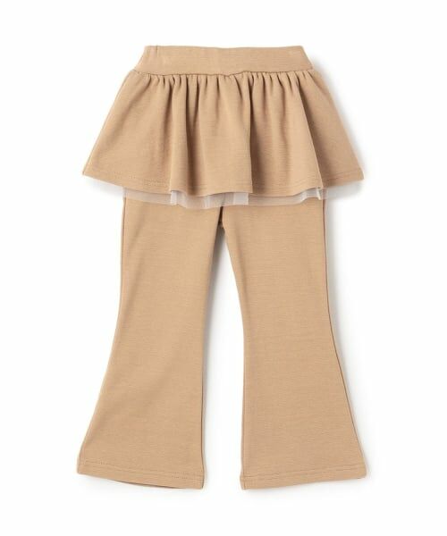 Lycee mine / リセマイン その他パンツ | 【ともパン】【裏起毛】ギャザースカート付きフレアパンツ | 詳細2