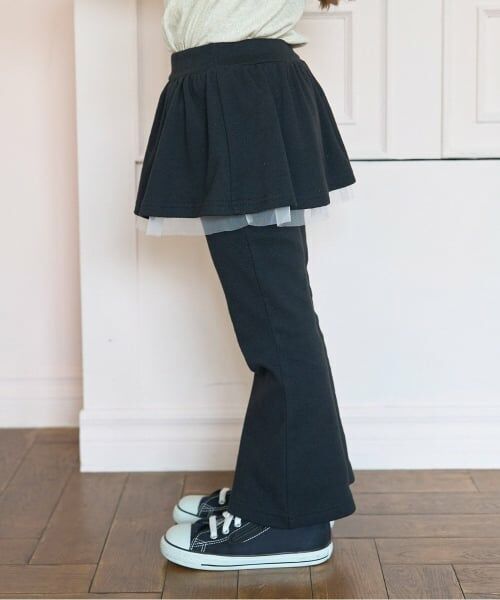 Lycee mine / リセマイン その他パンツ | 【ともパン】【裏起毛】ギャザースカート付きフレアパンツ | 詳細22