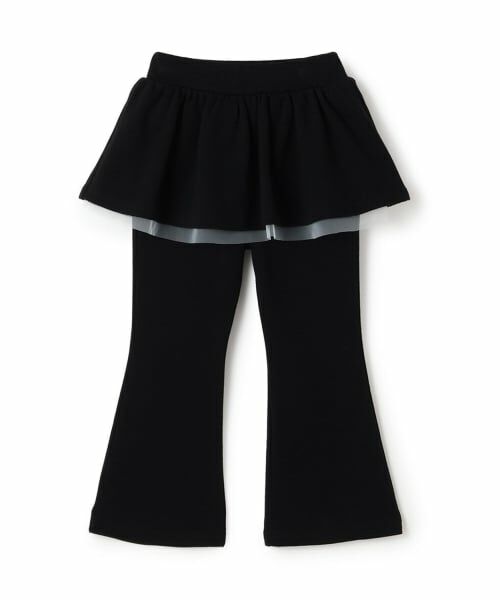 Lycee mine / リセマイン その他パンツ | 【ともパン】【裏起毛】ギャザースカート付きフレアパンツ | 詳細4