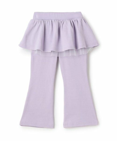 Lycee mine / リセマイン その他パンツ | 【ともパン】【裏起毛】ギャザースカート付きフレアパンツ | 詳細6