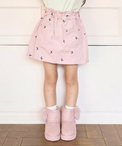 Lycee mine / リセマイン ミニ・ひざ丈スカート | アソート刺しゅうスカパン