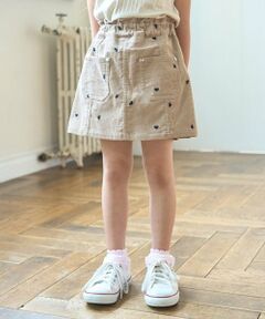 Lycee mine / リセマイン ミニ・ひざ丈スカート | アソート刺しゅうスカパン