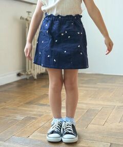 Lycee mine / リセマイン ミニ・ひざ丈スカート | アソート刺しゅうスカパン
