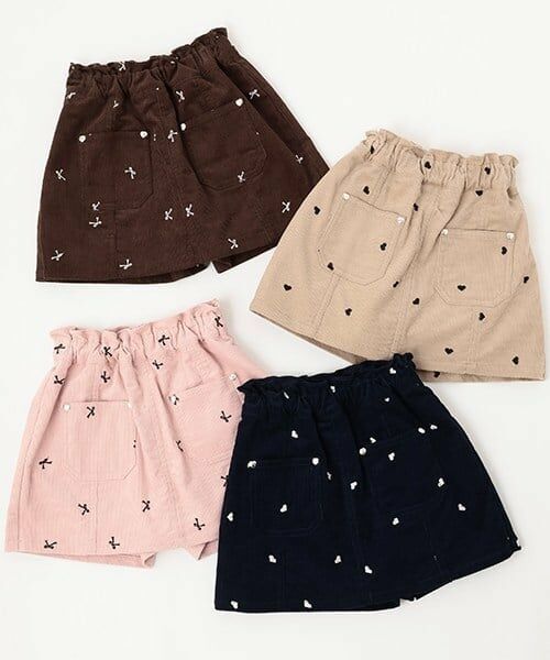 Lycee mine / リセマイン ミニ・ひざ丈スカート | アソート刺しゅうスカパン | 詳細7