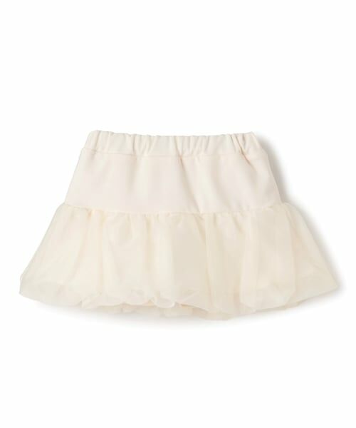 Lycee mine / リセマイン ミニ・ひざ丈スカート | オーガンジーバルーンスカート(インパン付き) | 詳細1