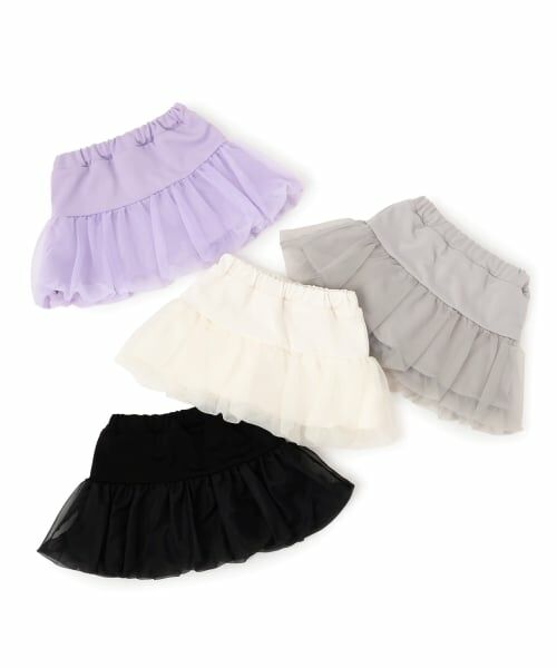 Lycee mine / リセマイン ミニ・ひざ丈スカート | オーガンジーバルーンスカート(インパン付き) | 詳細10