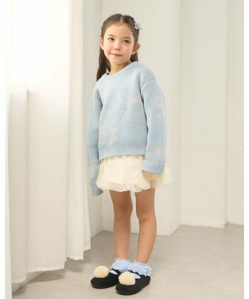 Lycee mine / リセマイン ミニ・ひざ丈スカート | オーガンジーバルーンスカート(インパン付き) | 詳細12