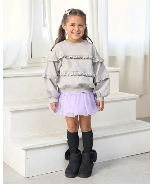 Lycee mine / リセマイン ミニ・ひざ丈スカート | オーガンジーバルーンスカート(インパン付き) | 詳細17