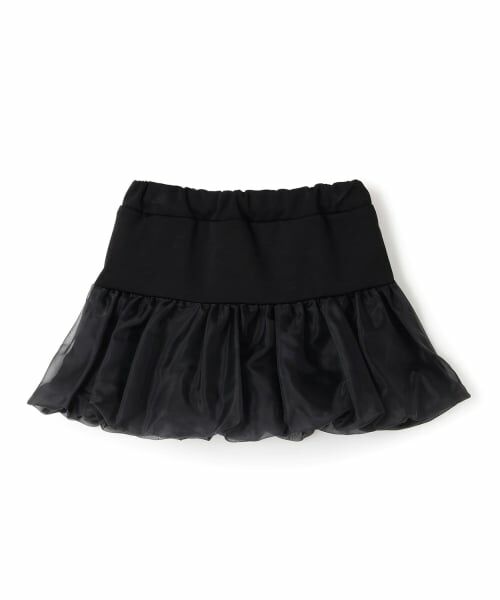 Lycee mine / リセマイン ミニ・ひざ丈スカート | オーガンジーバルーンスカート(インパン付き) | 詳細3