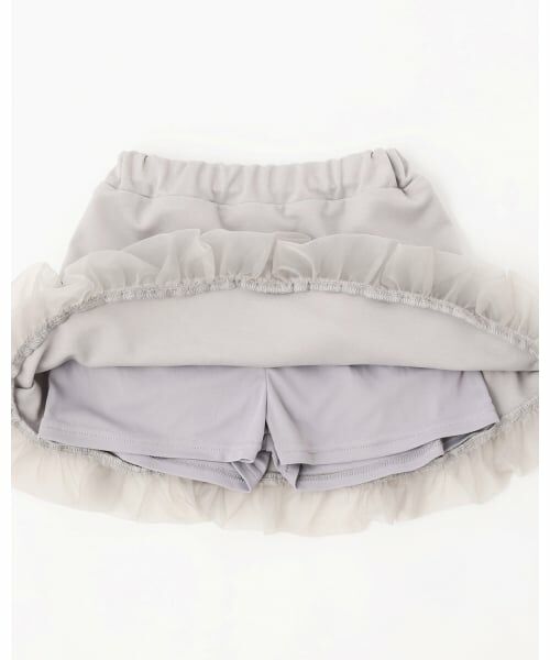 Lycee mine / リセマイン ミニ・ひざ丈スカート | オーガンジーバルーンスカート(インパン付き) | 詳細8